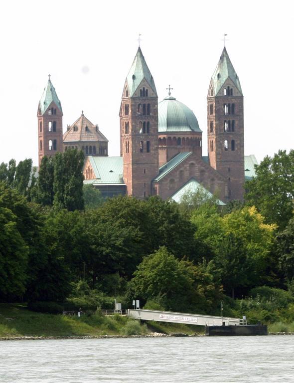 Weinstube Schwarzamsel Apartamento Speyer Exterior foto